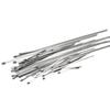 Metal Zip Ties 304 Stainless Steel Cable Tie Heavy Duty Self-Locking Strap Ties Multi-Purpose Metal Exhaust Wrap Lock