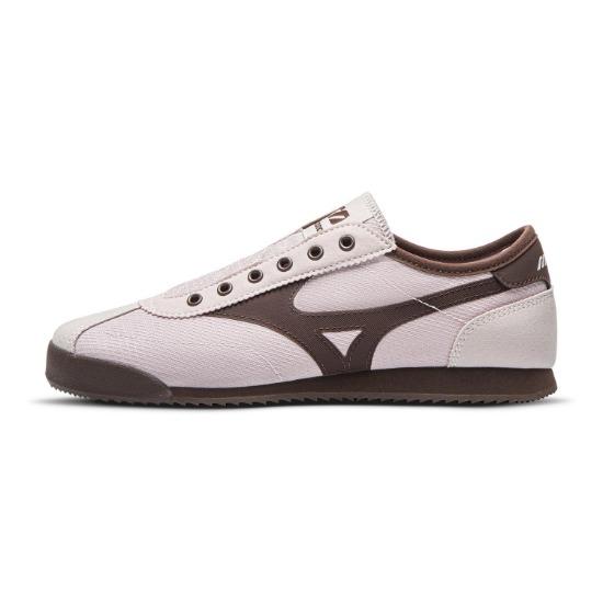 Mizuno LG 60S Слипоны Весна Лето Легкие Модные Универсальные Легко надевать Удобные Повседневная Обувь Детские Кроссовки Фиолетовые D1GH240214