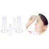 4Pcs Anti Cellulite Natural Silicone Gel Facial Massage Cup Body Face Therapy