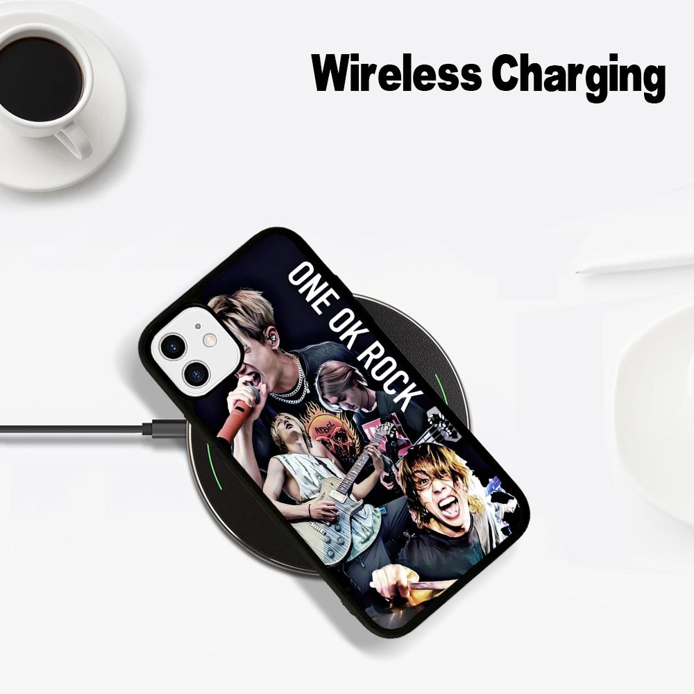 ONE OK ROCK Band Phone Case Magesafe Magnetic Wireless Charge Case For iPhone 16 11 12 13 14 15 Pro Max Plus Mini