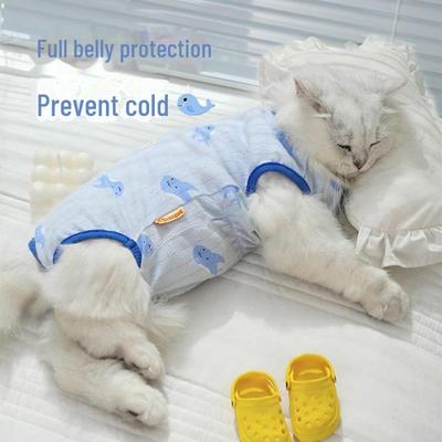 Летняя одежда для защиты живота от выпадения шерсти для котят Ragdoll