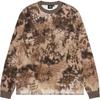 Stussy FW22 Letter Print Crewneck Pullover Long Sleeve Sweatshirt Men sweatshirt 1140336
