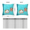 Bubu & Dudu Swimming Pillow Cover Morden Pillow Case For Chair Sofa Home Decoration Cushion Cover Soft Graphic Pillowcases Gift