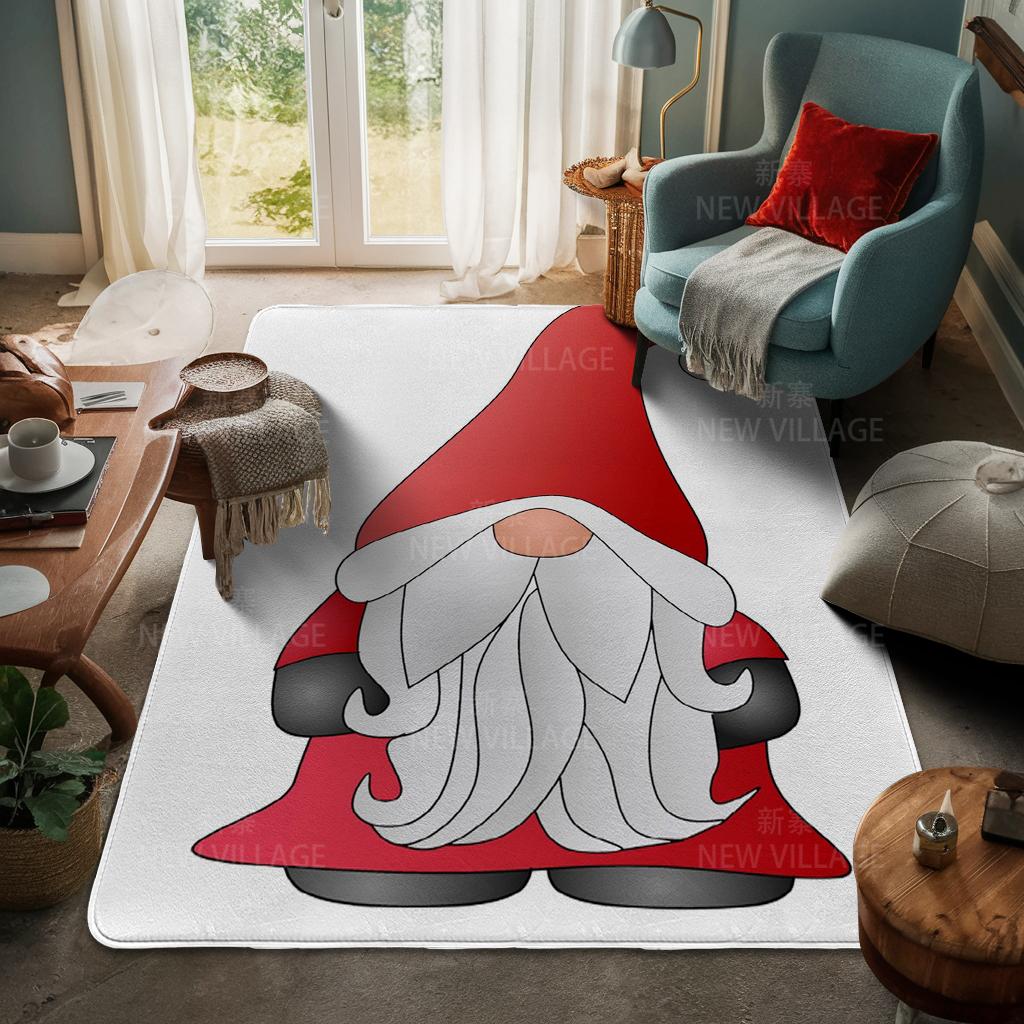 Ковер у входа в дом Домашний коврик у двери Гостиная Ванная Комната Ноги ванная комната Нескользящие коврики с водопоглощением для ванной Счастливого Рождества зима