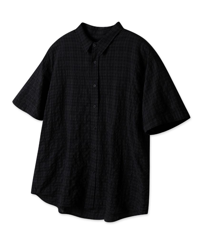 ALVINCLO [Deluxe] City Boy Regular Fit Check Half Shirt Dlx2913 (3 Colors)