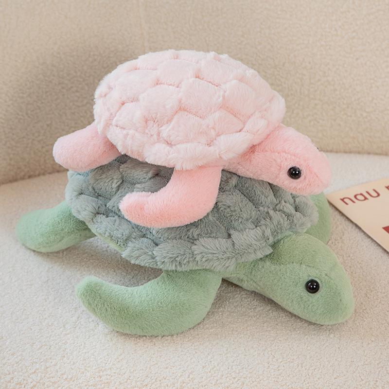 Мягкая игрушка Papa Turtle - кукла Sea Turtle для детей, детская подушка, подарок на день рождения
