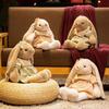 30/40 см имитация длинноухого кролика, мягкая плюшевая игрушка, кукла-фигурка, мультяшная аниме милая подушка, детская кукла в подарок на день рождения