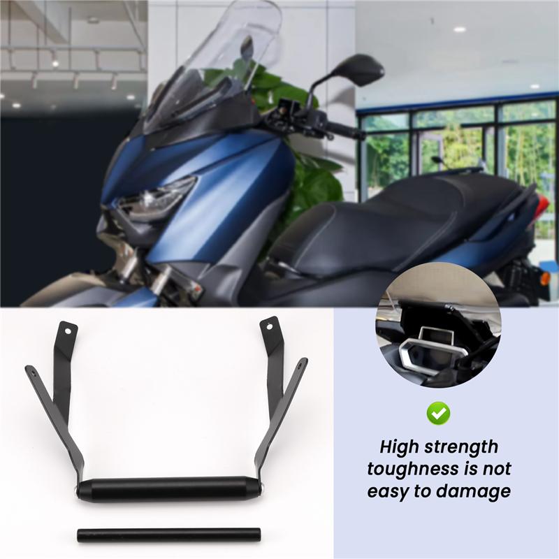 Motorcycle Front Phone Stand Holder Smartphone Phone GPS Navigaton Bracket For XMAX 300 XMAX300