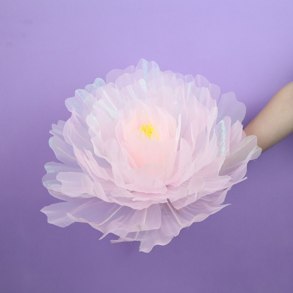 Colorful Peony Flower 3D Fake Flower Fashion Simulated Flower  Shopping Mall Hotel Set