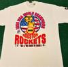 Винтажная футболка 90-х Houston Rockets NBA Back 2 Back World Champions 1995 VTG Размер XL