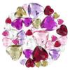 CTOP Mega Pack of 204 Multicolored Heart Rhinestones
