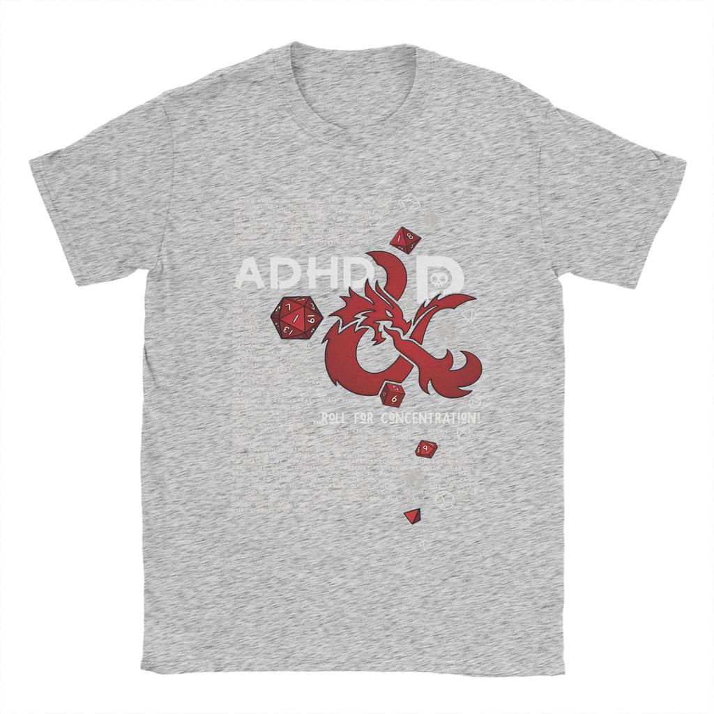 Awesome  Roll DnD Dungeons and Dragons TShirt for Unisex Crew Neck Cotton T Shirt  Short Sleeve Tees Clothes