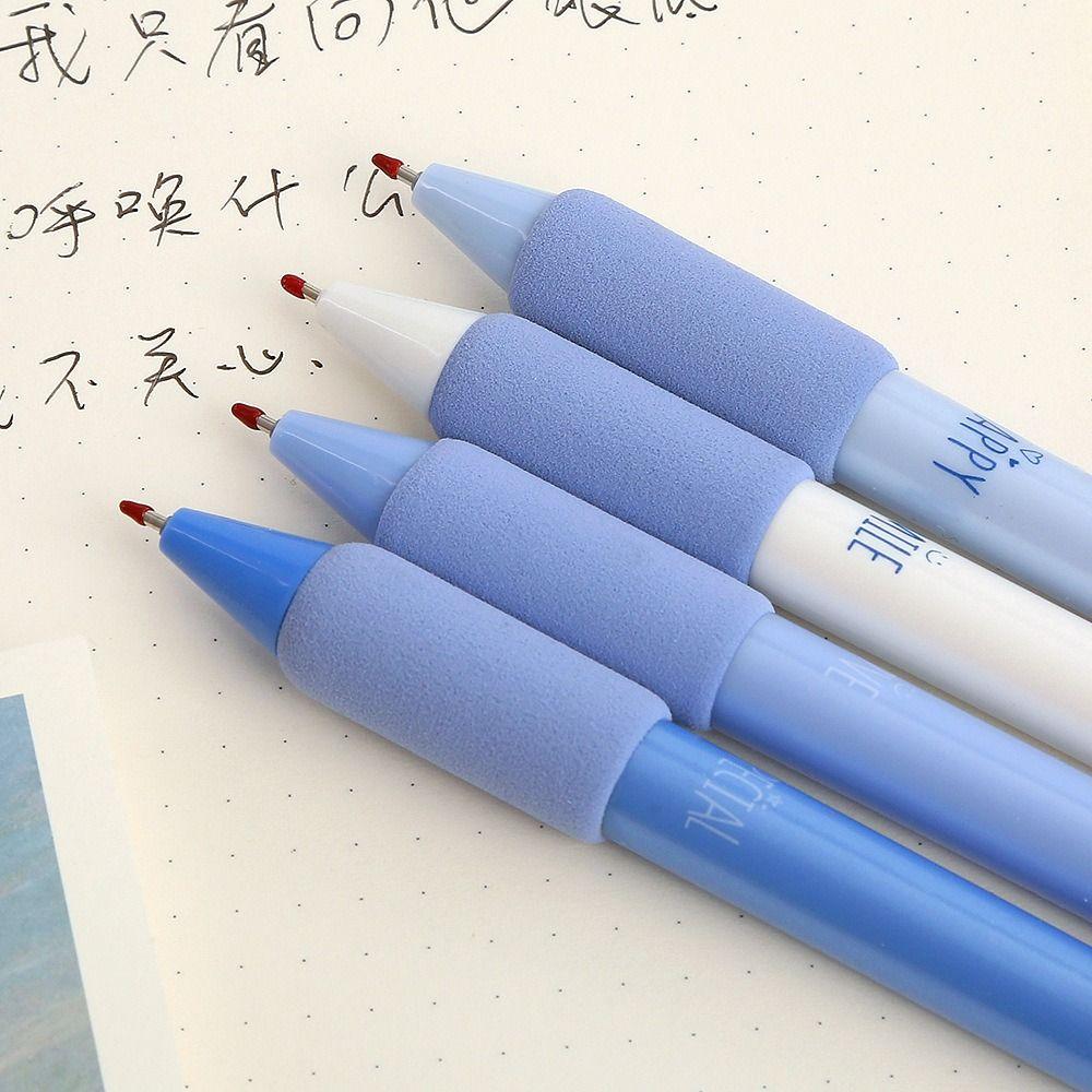 4 шт. Милые 0,5 мм Для письма Креативные канцелярские товары Мягкое прикосновение хлеба Нейтральная ручка Гелевая ручка Шариковая ручка