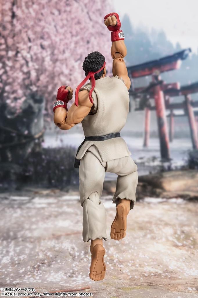 TAMASHII NATIONS Street Fighter Ryu 150 мм окрашенная подвижная фигурка SHFiguarts -Outfit 2- Приблизительно. ПВХ и АБС