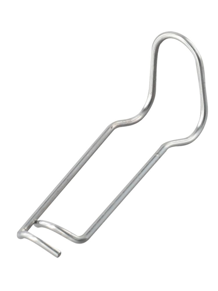 Садовая проволочная пряжка серебристая для поддержки цветов 10 шт пружинная сталь