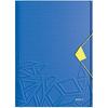 Chemise 3 Rabats - Leitz - A4 - Plastique Souple - Bleu - 150 Feuilles Max