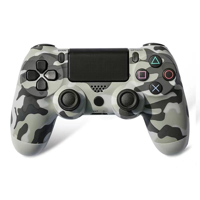 Беспроводной контроллер для PS4, Bluetooth-геймпад с двойной вибрацией, эргономичный дизайн, совместим с ПК