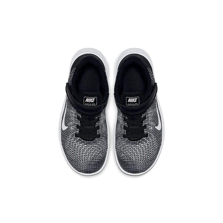Nike Кроссовки для бега Flex Runner Low top Детские Черно-белые Дети Возраст 3-7 лет AH3436-001