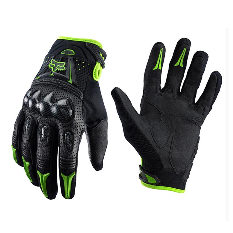 Нейлоновые кожаные мотоциклетные перчатки с твердой оболочкой, дышащие ветрозащитные перчатки для мотоциклистов на все пальцы