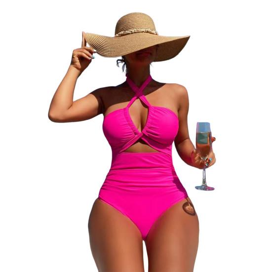 Женский купальник-бикини Monikni Sexy Suspender, облегающий, без косточек, с подкладкой, пляжная спортивная одежда