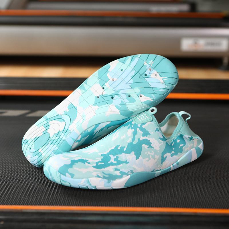 Мода Новые Летние Пляжные Акваобувь Уличные Ботинки для Водного Трекинга Быстросохнущие Дышащие Походные Акваботинки Облегченные Кроссовки для Йоги