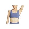Solid Logo Low Support Quick-Dry Light Sports Bra Women Underwear Blue FB3240-491