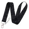 Sun and Moon Card Holder Stars Lanyard Badge Holder Phone Neck Strap ID Card Holder Hanging Rope