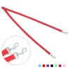 Nylon Double Pulling Head Handle One Drag Two Dog Leash Dogs Hand Holding Rope Durable Pet Dog Leashes Solid Color Pet
