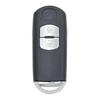 2/3/4 Buton Remote Car Key Shell Case Housing Cover Red Hold for Mazda 3 6 CX-3 CX-5 Axela Atenza with Emergency Key Uncut Blade