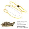 Yellow Pet Turtle Harness Adjustable Pet Harness Reptile Unique Tortoise Harness Leash  Outdoor Use