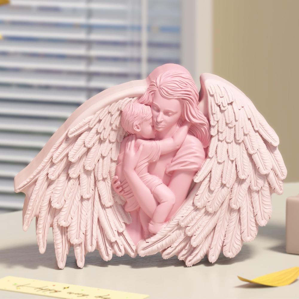 Силиконовая форма Angel Love Wings, сделай сам, автомобильный ароматизатор, подвеска, гипсовая форма для свечей «Мать и дитя»
