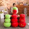 Творческая имитация красного яблока плюшевая игрушка декоративная подушка детский сад раннее образование кукла рождественский фрукт рождественский подарок