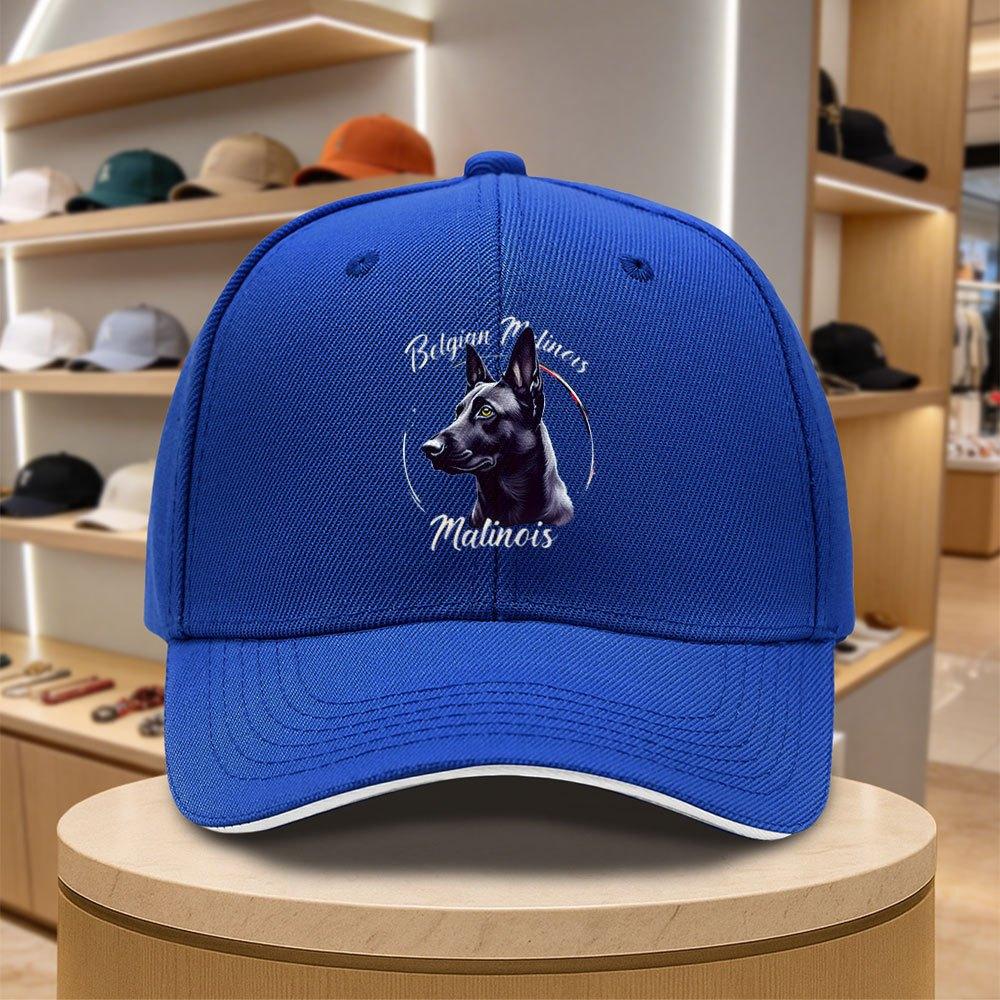 pc Belgian Malinois Dog Sandwich Baseball Cap Lightweight Printed Craft Unisex Hat Retro Sports Enthusiast UnisexS Trendy Cap