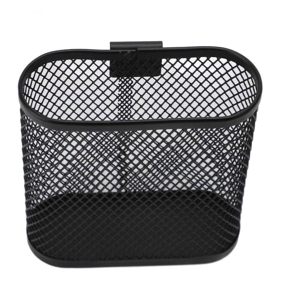 Hook On Style Wall Mount Pen Holder Metal Desk Side Pen Organizer Refrigerator Side Holding