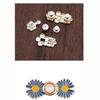 Various Cute Styles No Sew Waist Tightener Buttons Alloy Adjustable for Jeans Skirt Pants Waist Adjustment Accessory