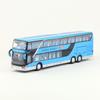 Bus Model Alloy Toy Vehicle With Light Sound For Kids Playroom