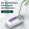 JJT-891 Многофункциональный УФ-санитайзер для телефона, Дезинфекционная коробка с УФ-светом и двойным выходом, Улучшенная версия