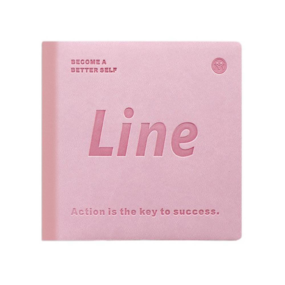 Portable To Do List Notebook Leather Cover Schedule Plan Book New Notepad Student Stationery