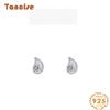 Tancise 925 Sterling Silver Zircon Earrings Drop Earrings For Women Wedding Party Gifts