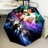 Pocus Halloween Magic Umbrella Folding umbrella, automatic umbrella 8-Frame for Travel, camping Use Gift for Halloween Christmas