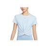 Dri-Fit One Модная Удобная Универсальная Футболка с Круглым Вырезом и Коротким Рукавом Женские Топы Фиолетовый Синий Черный HJ1055-423