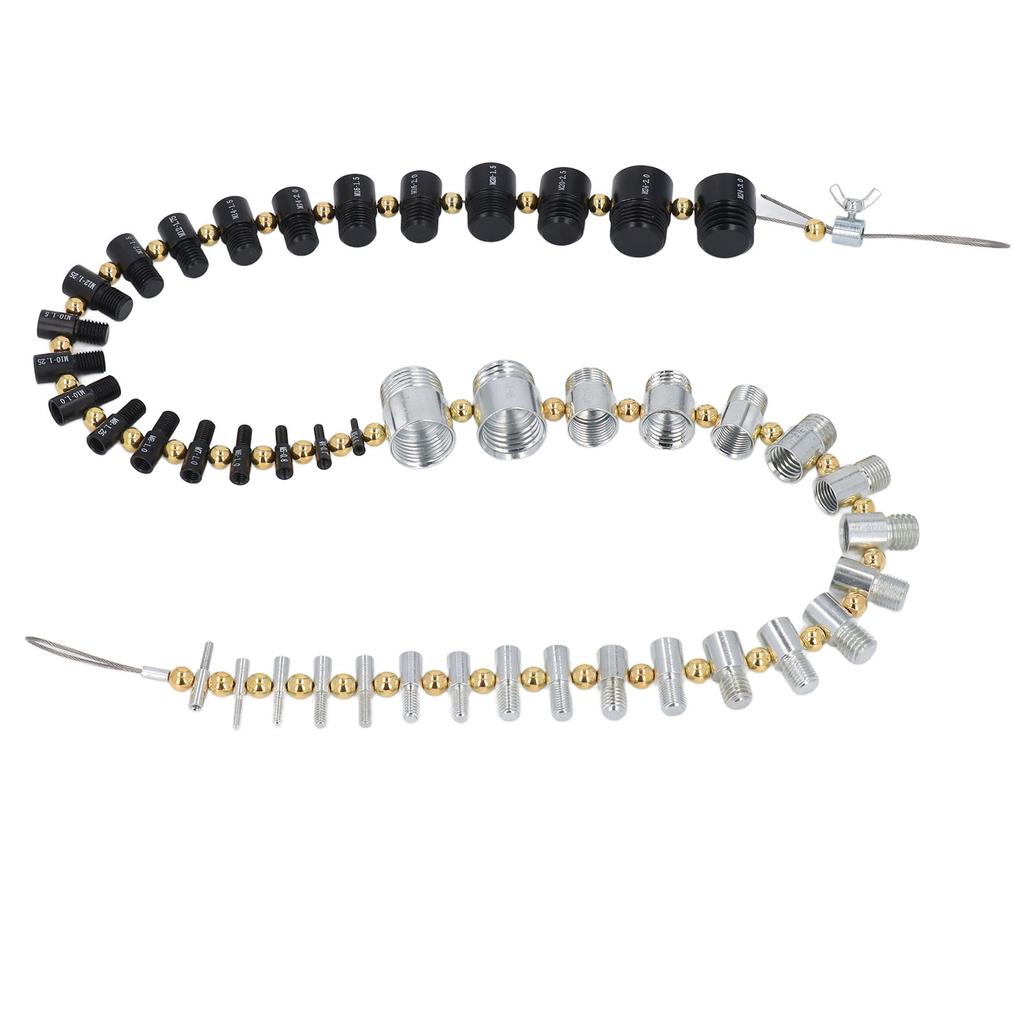 Размер болта Резьбовой калибр 44 Мужской Винт Гайка Мера Размера Checker 23 Имперский 21 Метрический