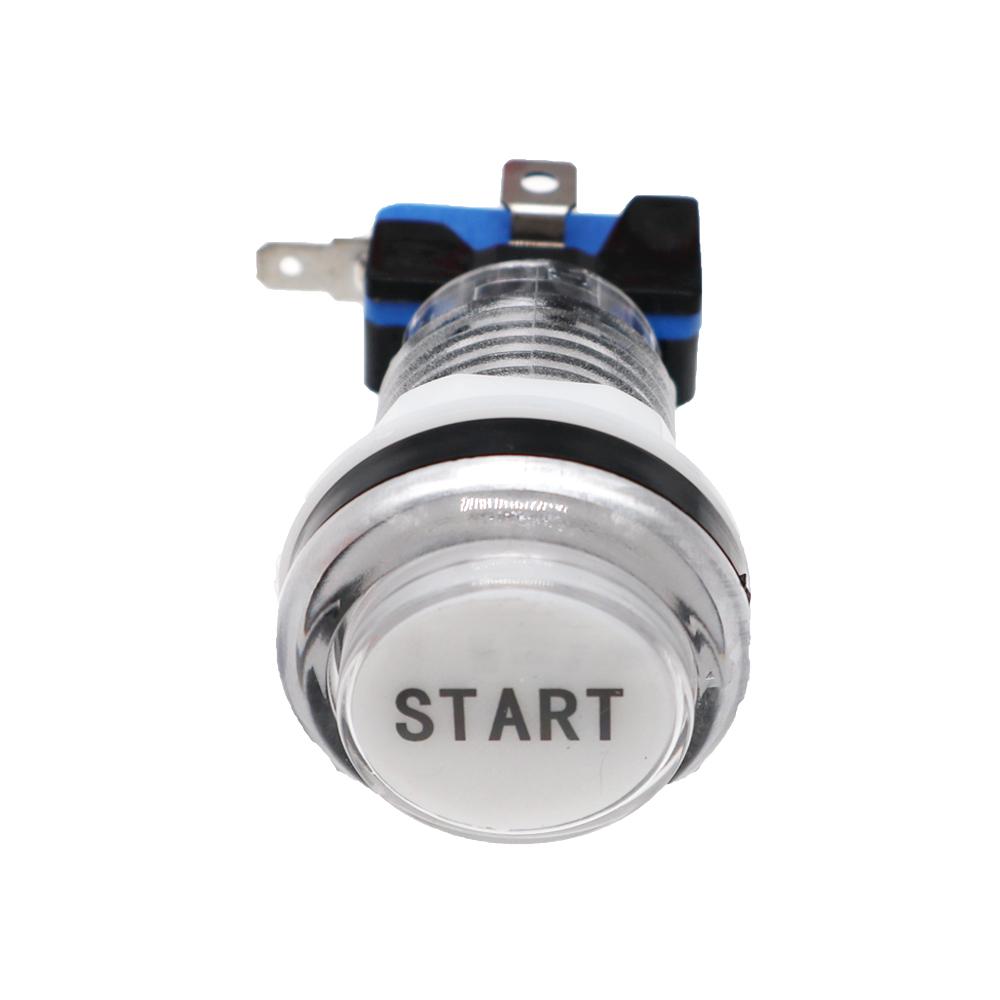 33mm 5V 12V Light Illuminated Push Button For Arcade Game Kit DIY Coin Start Select Pause Exit PS Swing Vending Crane Machine