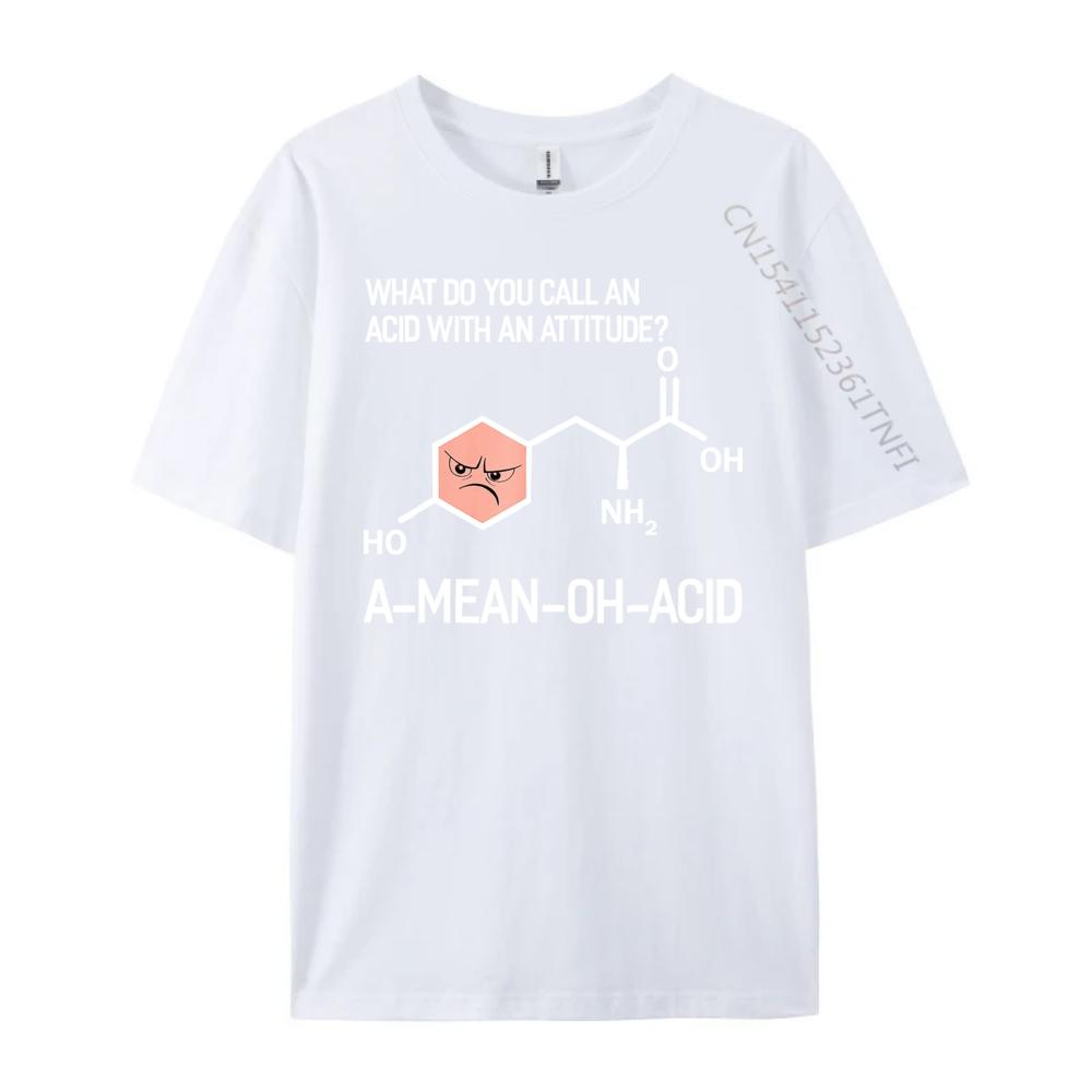 Humor Chemistry GiftsAmino Acid for Women Men Designer T Shirt Men ECOFRIENDLY Long Sleeve TShirt Men Mens Tshirts HOLIDAYS