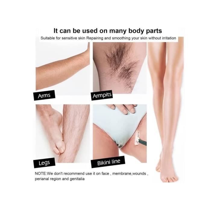 Épilateur d'épilation physique indolore pour femme Épilateur Cristal Indolore Crystal Hair Eraser gomme à cheveux en cristal (Doré)