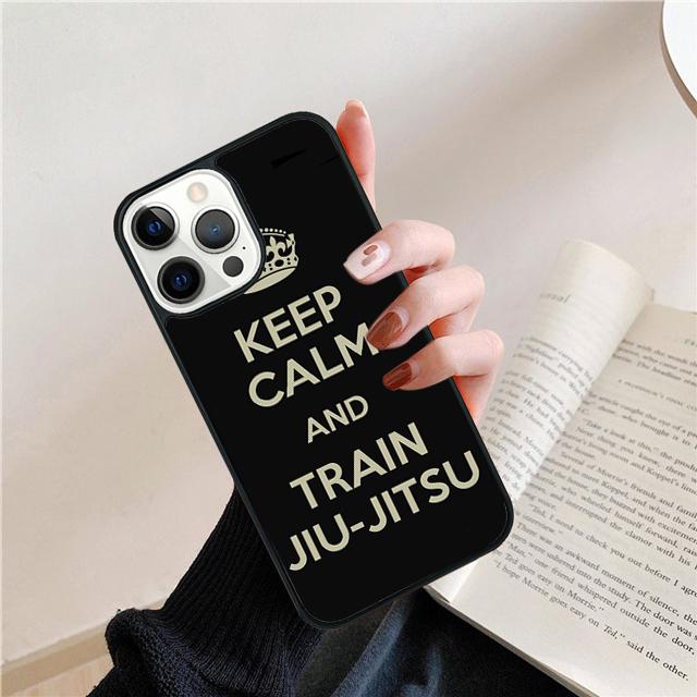 BJJ Brazilian Jiu Jitsu Art Phone Case For iPhone 17 Air 15 16 Cover 14 11 13 Pro Max 12 Plus Max Cover Coque
