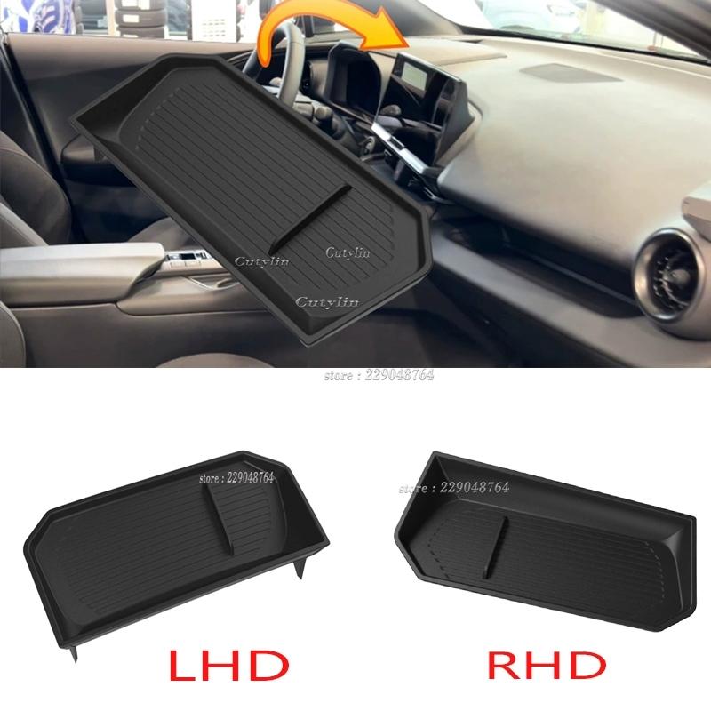 For Toyota CHR C-HR 2024 2025 2026 Silicone screen rear storage box center control screen storage box navigation storage box Cut