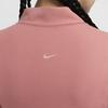 Nike Мягкая удобная куртка Zenvy Dri-FIT на молнии во всю длину, женские куртки, цвет Rock-Pink FV7424-634