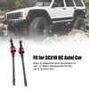 Front CVD Drive Shaft Upgraded Accessory Fit for SCX10 RC Axial Car Crawler