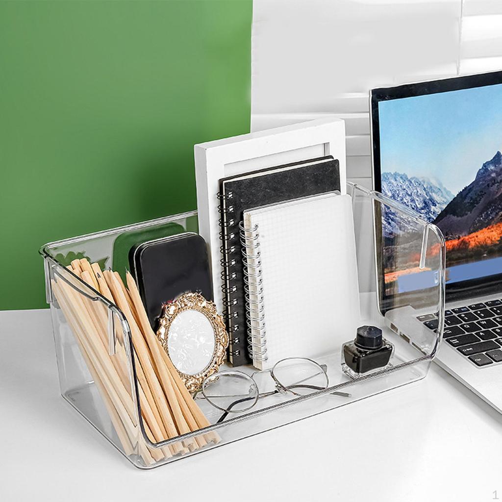 Container Box Desktop Storage Rack Home Vanity Bathroom Kitchen Office Organizer Product